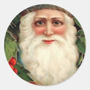 Old Time Santa - Aufkleber