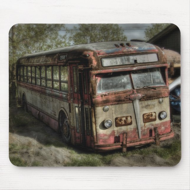 Old Timer Bus Mousepad (Vorne)