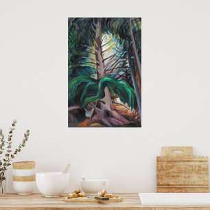 Old Timer Emily Carr Poster