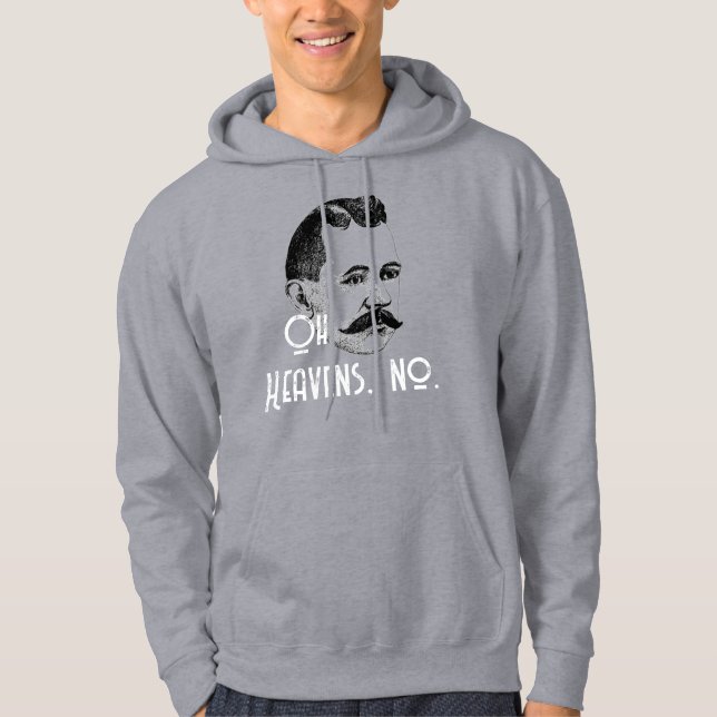 Old Timey Gentleman Hoodie (Vorderseite)