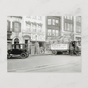 Old Tire Shop, 1920er Postkarte