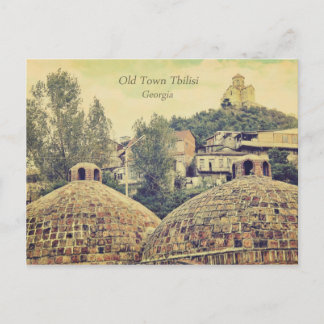 Old Town Tbilisi, Georgia - postcard Postkarte