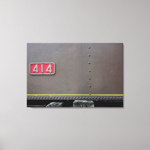 Old Train Mastrou Ich bin für die Instandhaltung L Leinwanddruck