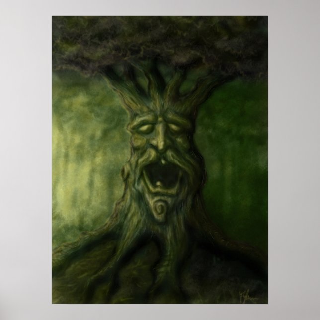 old tree fantasy poster (Vorne)