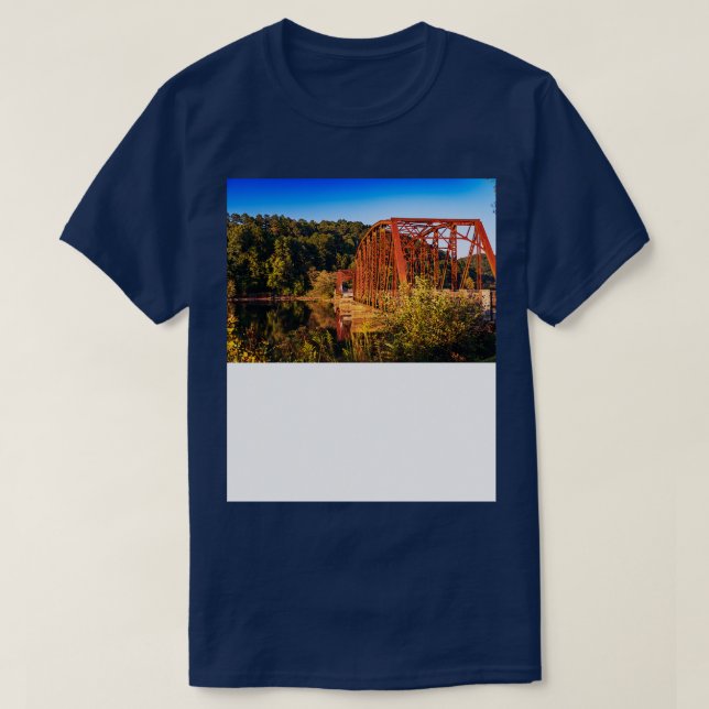 Old Tugaloo River Bridge T-Shirt (Design vorne)