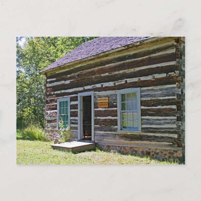 Old Victoria, Michigan's Upper Peninsula Postkarte (Vorderseite)