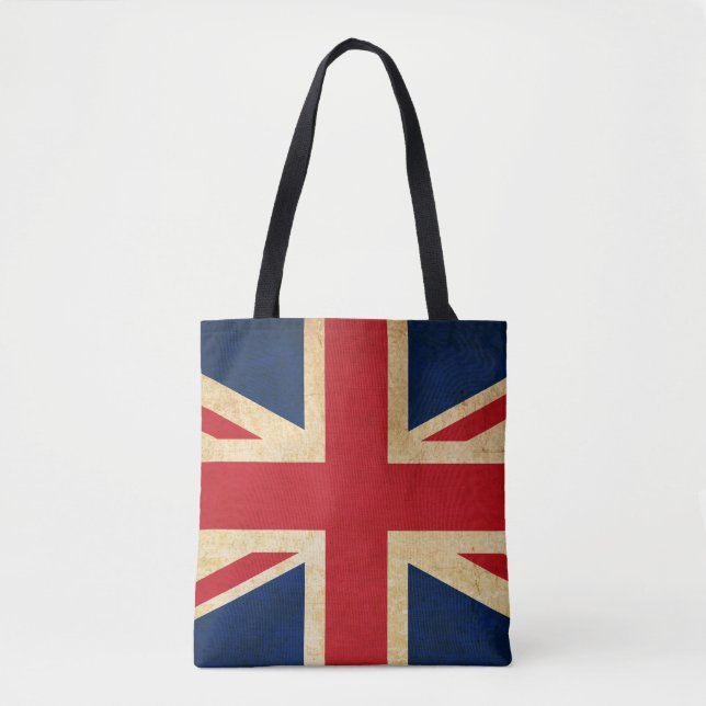 Old Vintag Grunge United Flag Union Jack (Vorderseite)