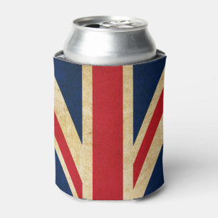 Old Vintag Grunge United Flag Union Jack Dosenkühler
