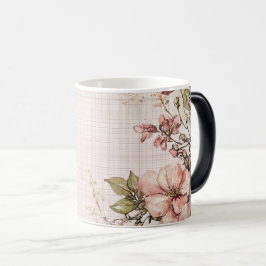 Old vintage paper valentines day verwandlungstasse