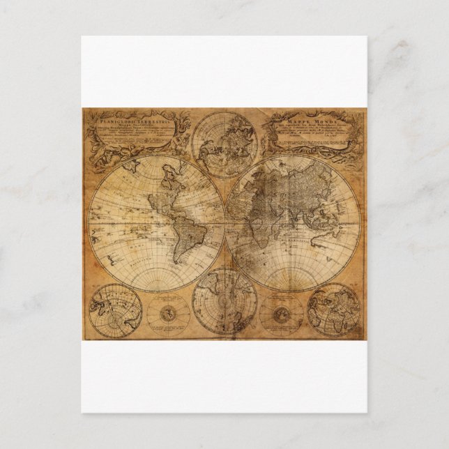 Old Vintage Postkarte (Vorderseite)