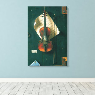 Old Violin Still Life von William Michael Harnett Leinwanddruck