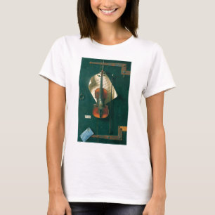 Old Violin Still Life von William Michael Harnett T-Shirt