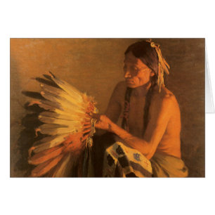 Old War Bonnet von Joseph Henry Sharp