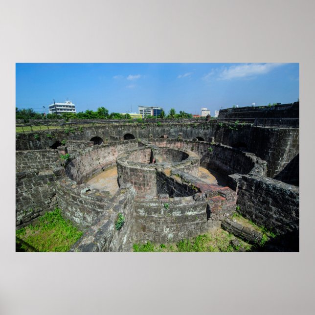 Old Watchtower Ruins Poster (Vorne)