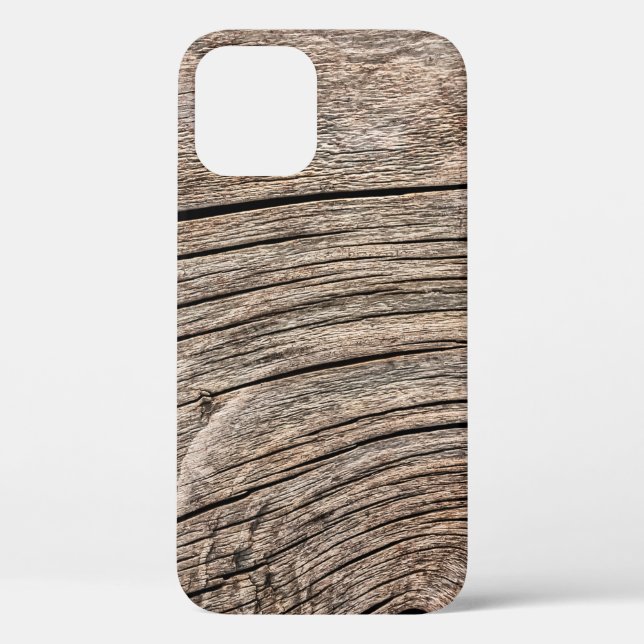 Old Weathered Rotten Knotted Coarse Wood G Case-Mate iPhone Hülle (Rückseite)