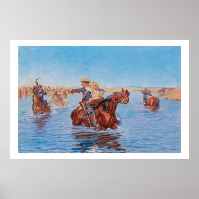 Old West in Safe Hands Art Print Poster (Vorne)