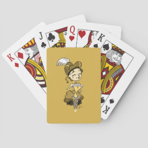 Old West Saloon Girl Playing Cards Spielkarten