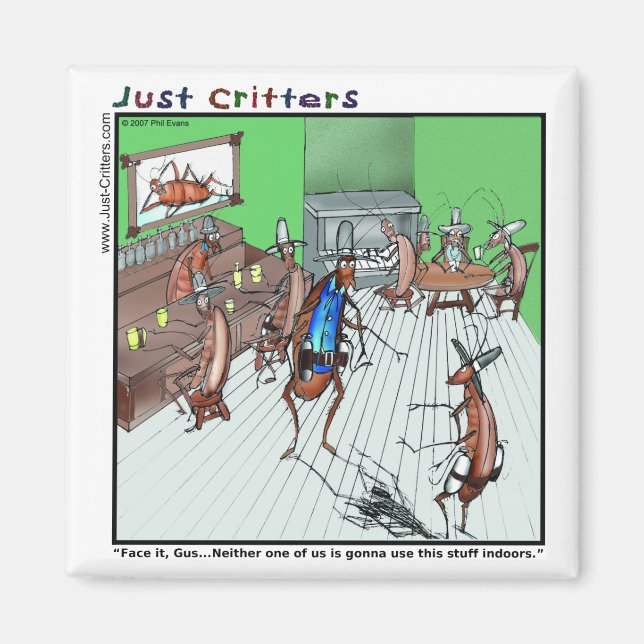 Old West Showdown Magnet (Vorne)