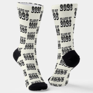 Old West Style Class of 2026 Abschluss Socken