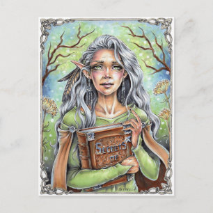 Old Wise Fairy Postkarte