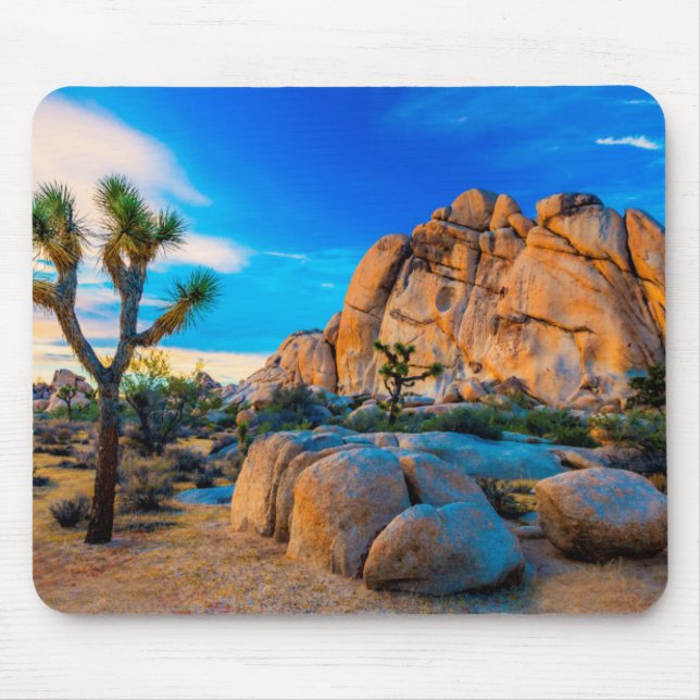 Old Woman Rock - Joshua Tree Nationalpark Mousepad (Vorne)