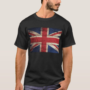 Old Wooden UK Flag T-Shirt