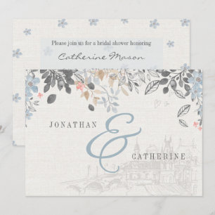 Old World Charm Bridal Dusche Einladung