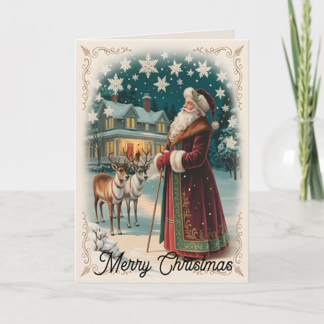 Old World Christmas Christmas 7 Card Karte (Vorderseite)