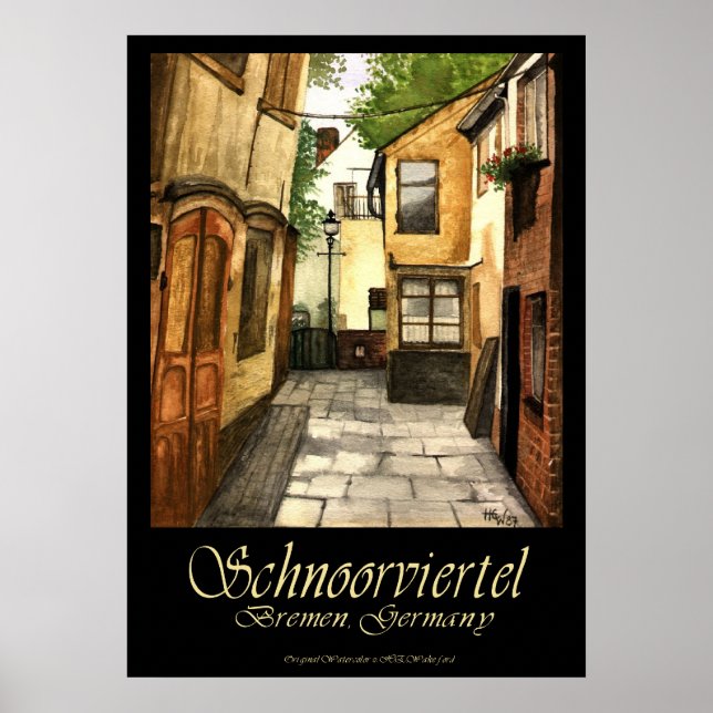 Old World Gefühl Poster (Vorne)