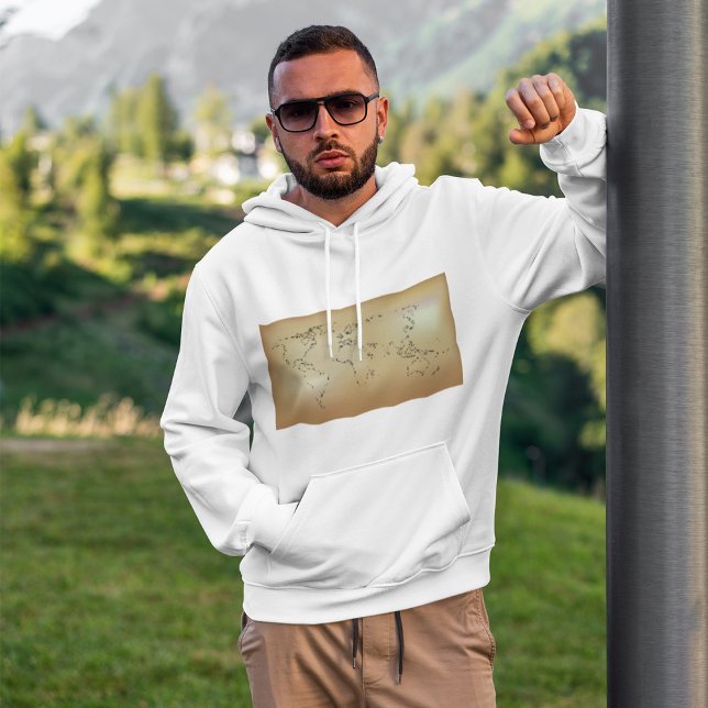 Old World Map Hoodie (Von Creator hochgeladen)