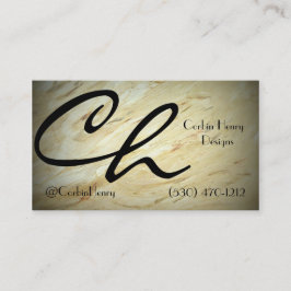 Old World Marmor Business Cards Visitenkarte