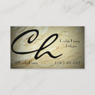 Old World Marmor Business Cards Visitenkarte