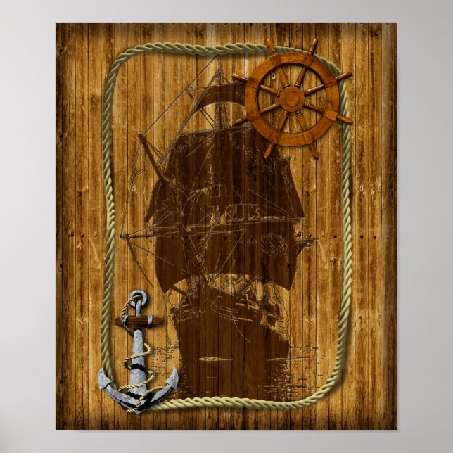 Old World Segelsport Poster (Vorne)