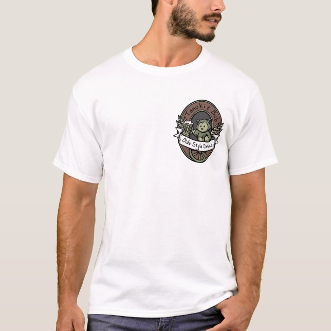 Olde Art-Tasche farbenreich T-Shirt (Vorderseite)