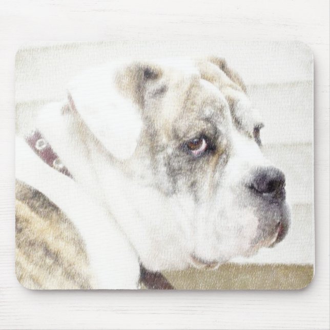Olde english bulldogge mousepad (Vorne)