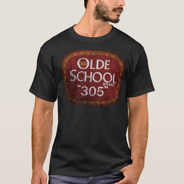 Olde Schule "305" Miami T-Shirt (Vorderseite)