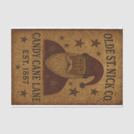 Olde St Nick Zuckerstangen Seidenpapier