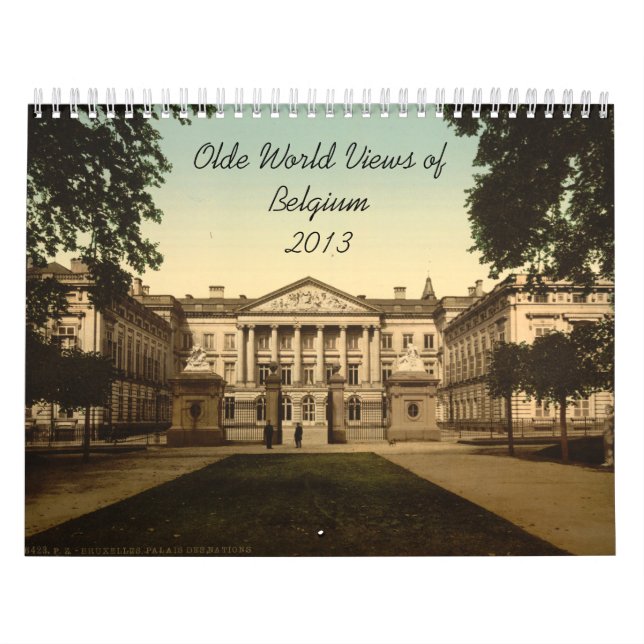 Olde Weltsichten Belgien 2013 Kalender (Titelbild)