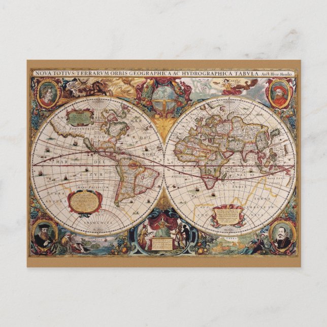 Olde World Postcard Postkarte (Vorderseite)