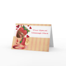 Olde Zeit-Süßigkeit tauchte Erdbeeren ein