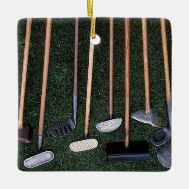 **OLDEN DAYS GOLF CLUBS** KERAMIKORNAMENT (Vorderseite)