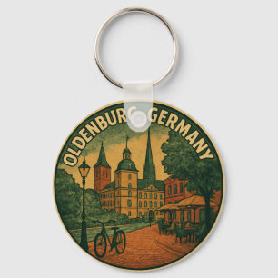 Oldenburg Deutschland Stadt Kunst Schlüsselanhänger