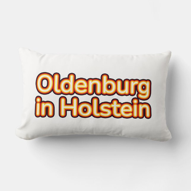 Oldenburg, Holstein Deutschland Lendenkissen (Vorderseite)