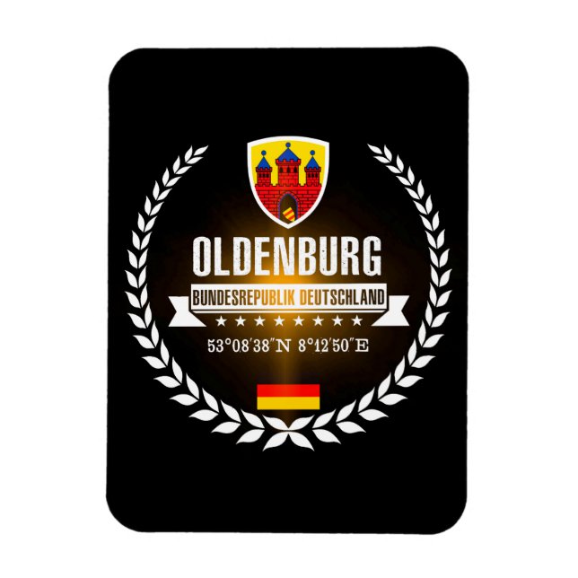 Oldenburg Magnet (Vertikal)