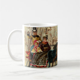 Older and Younger Sisters Ride - Mary Evans Kaffeetasse