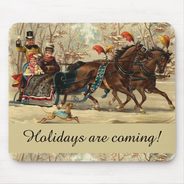 Older and Younger Sisters Ride - Mary Evans Mousepad (Vorne)