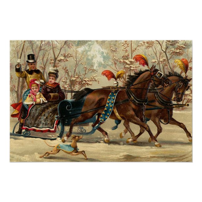 Older and Younger Sisters Ride - Mary Evans Poster (Vorderseite)