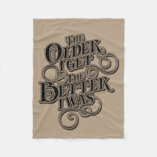 Older Better Fleecedecke