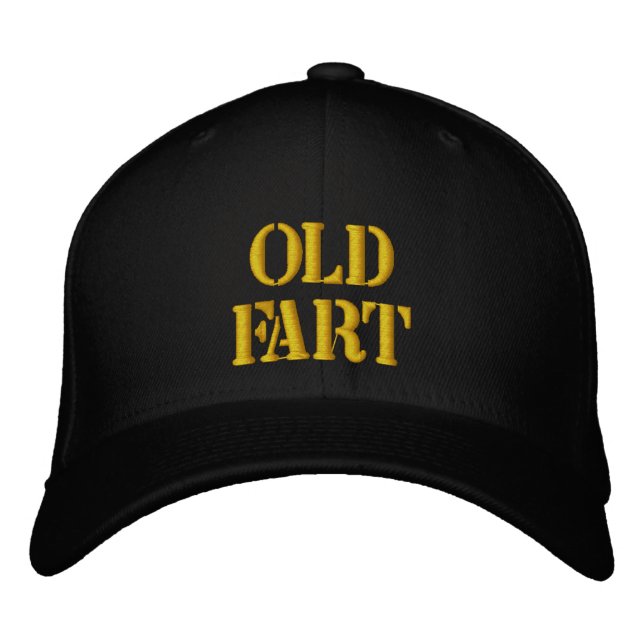 OLDFART BESTICKTE KAPPE (Vorderseite)
