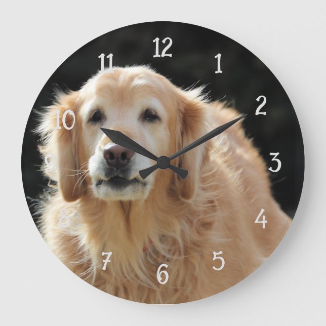Oldie Golden Große Wanduhr (Vorderseite)